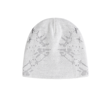 Scattered Graphic Reversible Beanie - Off White