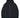 WASHED HOODED JACKET - BLACK