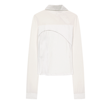 Starcut Jersey Collar Tee - Off White