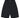 PAINTED DOUBLE KNEE SHORTS - WASHED BLACK