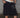 Folded Low-rise Multi Cargo Bermuda Pants - Black