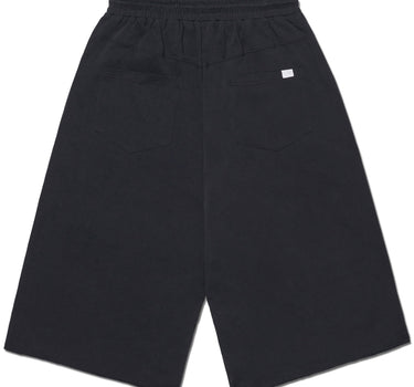 MOLTING BERMUDA SWEATPANTS - BLACK