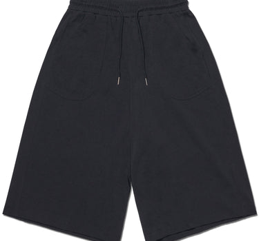 MOLTING BERMUDA SWEATPANTS - BLACK