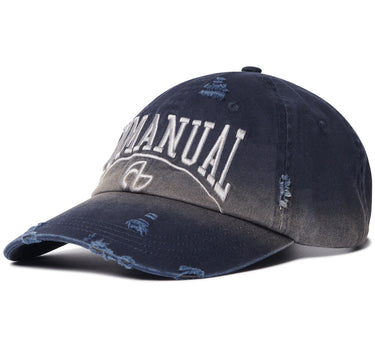 DESTROYED BALL CAP - WASHED NAVY