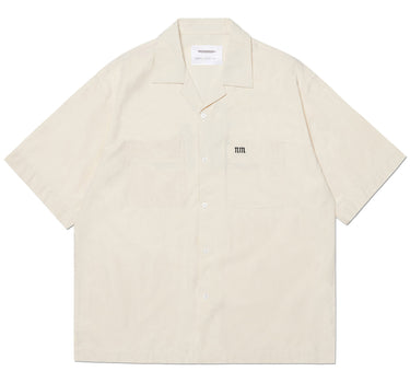 R.V BOWLING SHIRT - CREAM