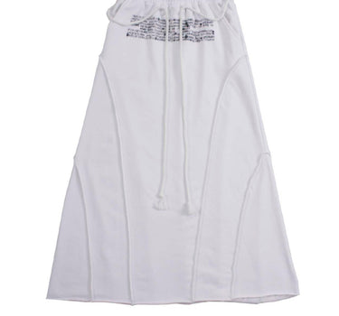 Cutting Maxi Skirt - White