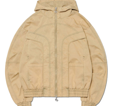 LIGHT HOODED JACKET - SAND
