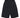 PAINTED DOUBLE KNEE SHORTS - WASHED BLACK