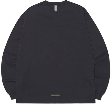 SLASH LONG SLEEVE TEE - WASHED BLACK