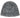 NEST HAIRY BEANIE - MIXED BLACK