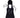 Lace Hoodie Dress - BLACK