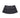 Double Button Pleated Skirt - BLACK