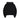 Eyelet Cross Hood Zip Up - BLACK