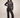 Star Velvet Track Pant - Charcoal