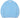CROPPED HAIRY KNIT - SKY BLUE