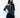 One Shoulder Cowl Neck Top - STRIPE