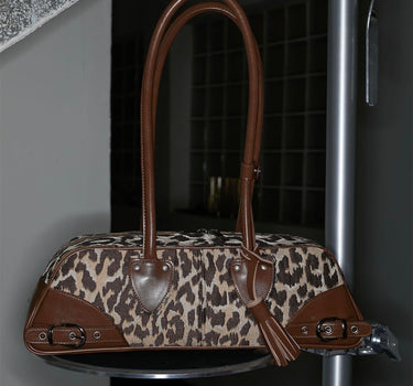 Belted Bohem Bag - LEOPARD