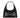 Black Moto Hobo Bag (LEATHER)