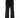 Sheer Over Tuck Pants - Black