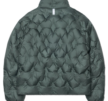 L.S SHORT DOWN JACKET - DEEP KHAKI