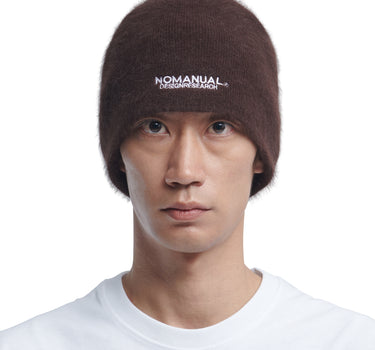 NM HAIRY BEANIE - BROWN