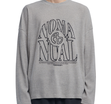 S.N.A KNIT LONG SLEEVE - OATMEAL