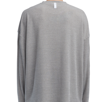 S.N.A KNIT LONG SLEEVE - OATMEAL