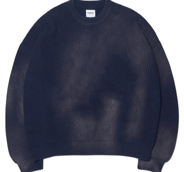 SPRAY DYEING KNIT - NAVY