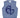 SYMBOL KNIT VEST - STEEL BLUE