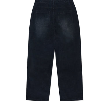 W.S CORDUROY PANTS - BLACK