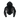 Curved Graphic Hoodie - Black S