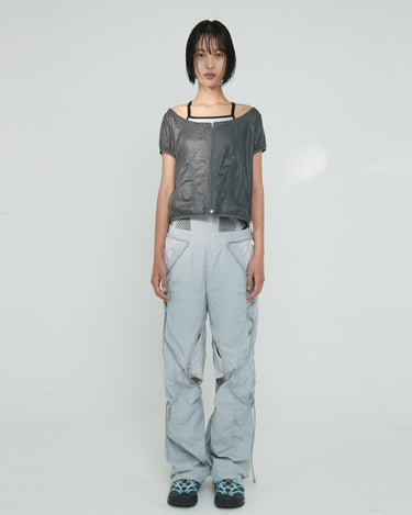 Open Snap Light Pants - Grey – NUNCHI